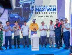 Bobby Nasution Luncurkan Mastran BRT Mebidang