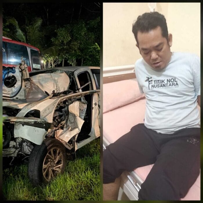 Kadis PMD Batu Bara Alami Laka Lantas