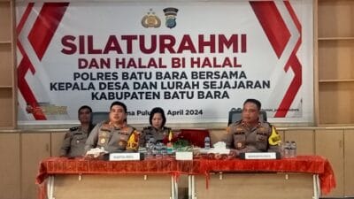 Silaturahmi dan Halalbihalal Polres Batu Bara Bersama Kades dan Lurah
