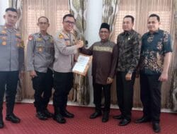 Pemkab Aceh Timur Gelar Penandatanganan NPHD Bersama Polres
