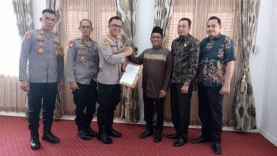 Pemkab Aceh Timur Gelar Penandatanganan NPHD Bersama Polres