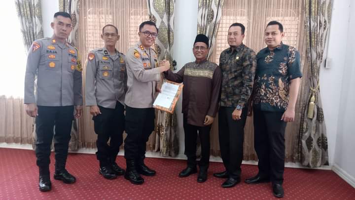 Pemkab Aceh Timur Gelar Penandatanganan NPHD Bersama Polres