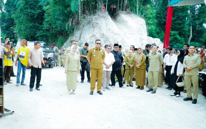 Halalbihalal Pemkab Batu Bara Digelar di Danau Laut Tador