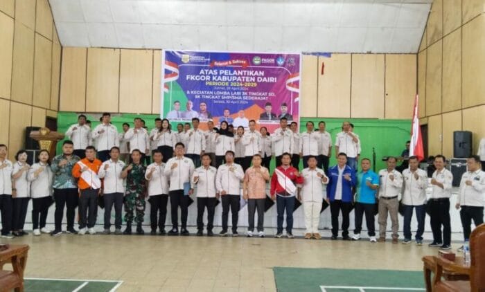 Pengurus FKGOR Dairi Resmi Dilantik