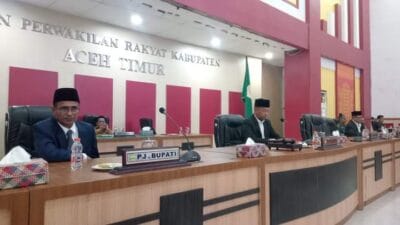 Penyampaian Rekomendasi DPRK Terhadap LKPJ Bupati Tahun 2023