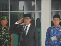Pj Wali Kota Langsa Pimpin Upacara Hardiknas