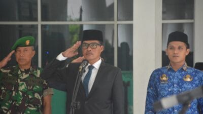 Pj Wali Kota Langsa Pimpin Upacara Hardiknas