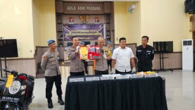 Polres Langsa Gagalkan Peredaran Sabu 1.029 Gram
