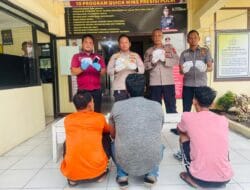 Polsek Langsa Barat Ringkus 3 Pemain Judi Kartu Joker
