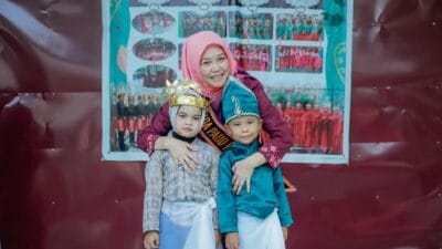 Bunda PAUD Kabupaten Batu Bara Kunjungi TK Bunga Pandan