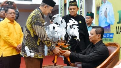 Pj Bupati Nizhamul Hadiri Halalbihalal Masyarakat Perantauan Batu Bara