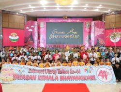 Kapolda Sumut Hadiri Puncak HUT ke-44 Yayasan Kemala Bhayangkari