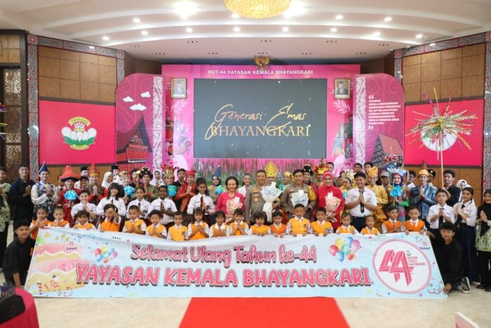 Kapolda Sumut Hadiri Puncak HUT ke-44 Yayasan Kemala Bhayangkari