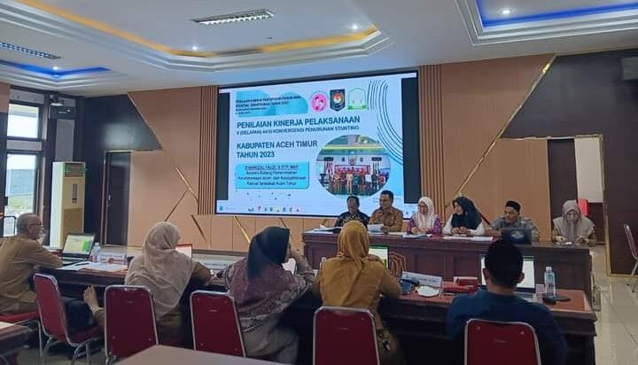 Pemkab Aceh Timur Hadiri Penilaian Kinerja Percepatan Penurunan Stunting 2023