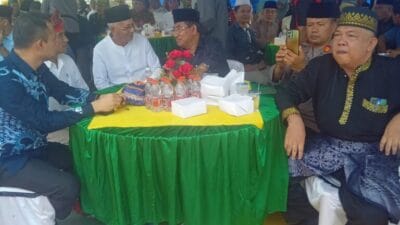 Gemkara Gelar Halalbihalal di Lapangan Camat Datuk Limapuluh