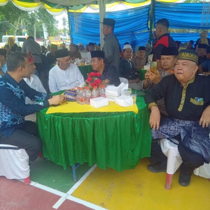 Gemkara Gelar Halalbihalal di Lapangan Camat Datuk Limapuluh