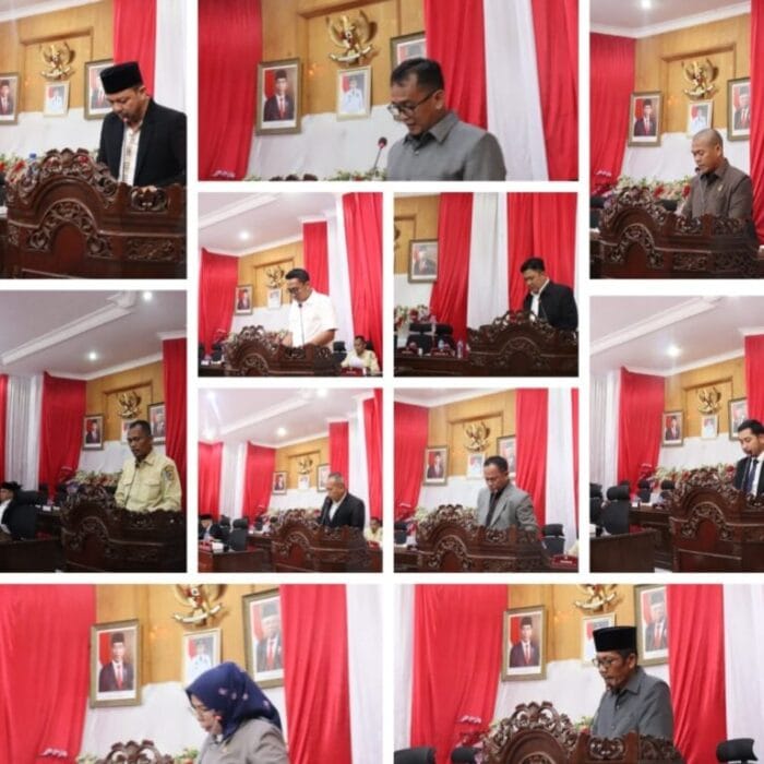 Paripurna DPRD Batu Bara, Fraksi Dukung Ranperda Kawasan Tanpa Rokok