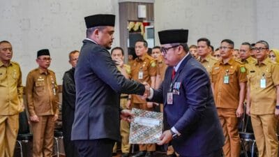 Bobby Nasution Lantik Topan Ginting Jadi Penjabat Sekda Medan