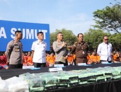 Dua Pekan 495 Pelaku Narkotika Ditangkap Polda Sumut