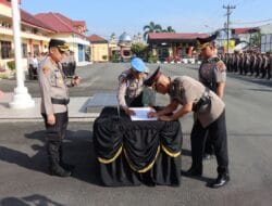 Kapolresta Deliserdang Pimpin Sertijab Kabag SDM
