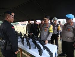 Kapoldasu Kunjungi Markas Batalyon C Pelopor Brimobda Sumut