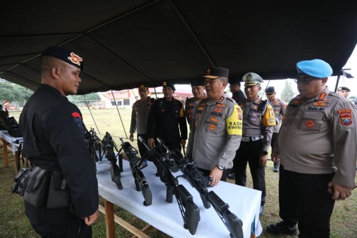 Kapoldasu Kunjungi Markas Batalyon C Pelopor Brimobda Sumut