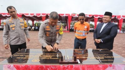 Kapolda Sumut Resmikan Operasional Mapolres Tapsel