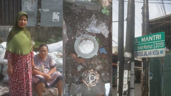 Warga Jalan Mantri Medan Maimun Kesal Air PDAM Tirtanadi Satu Minggu Lebih Mati Total