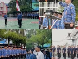 Rutan Kelas I Tanjung Gusta Medan Gelar Upacara HKN 2024