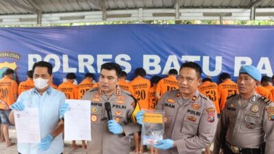 Polres Batu Bara Musnahkan Barang Bukti Narkotika Jenis Sabu-sabu