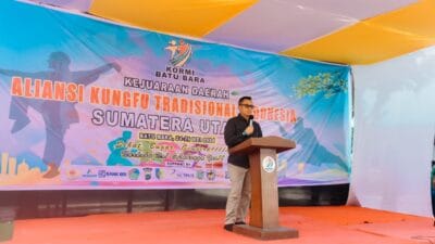 Kejurda AKTI Sumut Ajang Peningkatan Prestasi Olahraga Kungfu