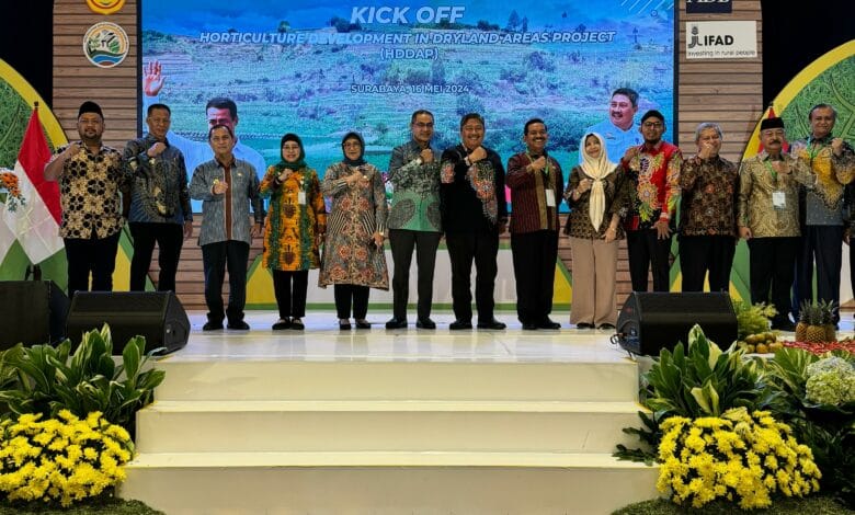 Pj Bupati Dairi Hadiri Kick Off Pengembangan Program Hortikultura Pertanian di Lahan Kering 606 Ha
