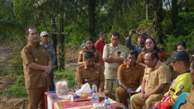 Pj Bupati Dairi Tinjau Rencana Pembangunan Bendungan