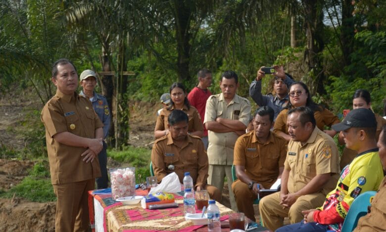 Pj Bupati Dairi Tinjau Rencana Pembangunan Bendungan