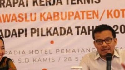 Rakernis Kesiapan Kesekretariatan Bawaslu se-Sumut, Aswin Tegaskan Hilangkan Ego