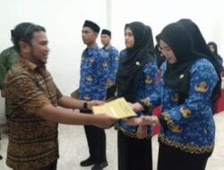 606 PPPK Aceh Timur Terima SK Jabatan Fungsional Guru