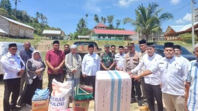 Respons Cepat Pj Bupati Aceh Timur Bawa Bantuan ke Dayah Abu Kede Dua