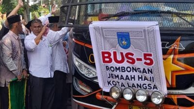 162 JCH Kota Langsa Berangkat ke Tanah Suci