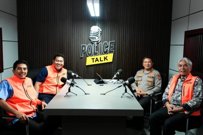 Kapolda Sumut Launching Podcast "Police Talk"