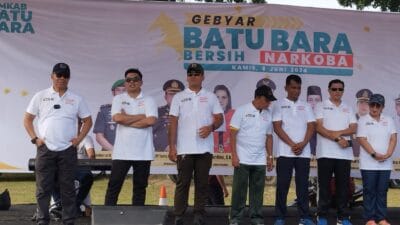 Polres Batu Bara Deklarasi Gebyar Menuju Bersih Narkoba