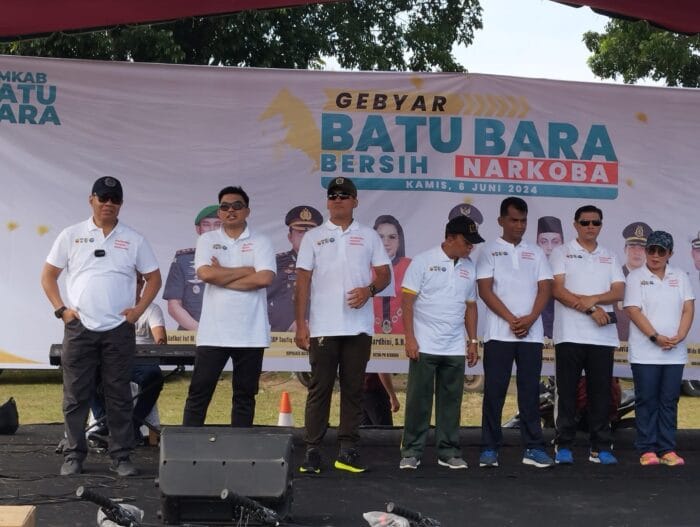 Polres Batu Bara Deklarasi Gebyar Menuju Bersih Narkoba