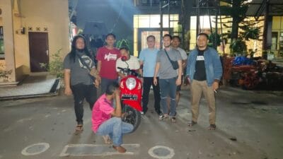 Sat Reskrim Polres Langsa Amankan Pelaku Curanmor