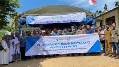 Medco E&P dan BPMA Gelar Pelayanan Kesehatan Gratis