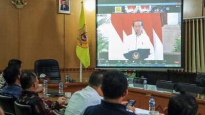 Pj Bupati Dairi Ikuti Rapat Koordinasi Pengendalian Inflasi Tahun 2024
