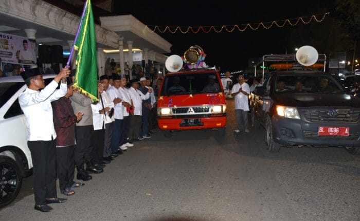 Pemko Langsa Gelar Pawai Takbir Iduladha