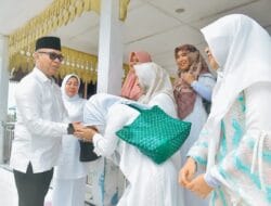 Pj Bupati Nizhamul Bersama Forkopimda Batu Bara Laksanakan Salat Iduladha Bersama