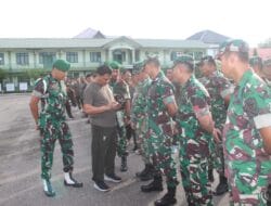 Cegah Judi Online, Kodim 0104/Atim Lakukan Sidak HP Prajurit dan PNS