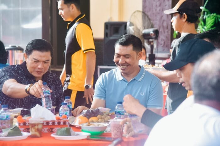 Ikut Sambut HUT Bhayangkara, Pj Bupati Heri Hadiri Olahraga Bersama