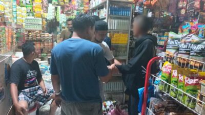 Polres Langsa Amankan Seorang Pemuda Diduga Mencuri di Toko Grosir