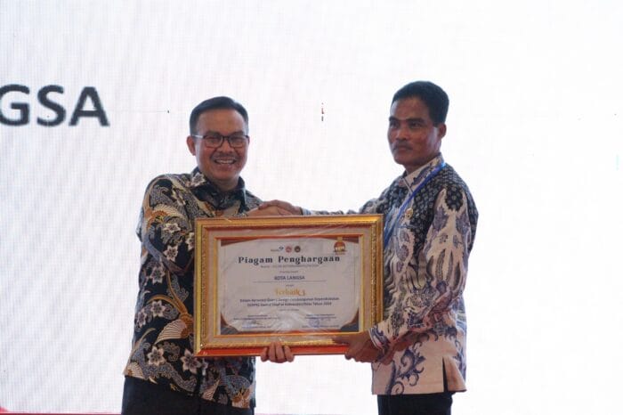 Pemko Langsa Raih Penghargaan GDPK Award 2024